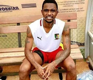 David Eto'o Dans Le Maillot Du Cameroun