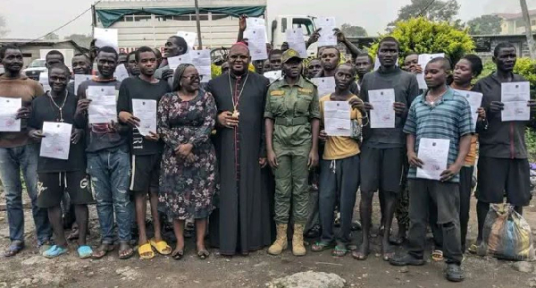 L'église a réglé leurs amendes par l’intermédiaire de sa Commission Justice et Paix