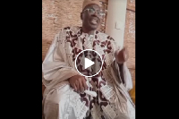 Tchiroma Bakary, lors de la réunion