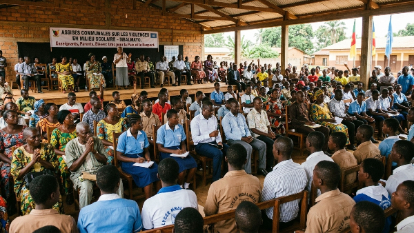 Enseignants, parents et élèves réunis à Mbalmayo pendant des assises sur les violences en milieu s