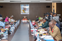 La séance a été résidée par l’Honorable Moutymbo Rosette Epse Ayayi