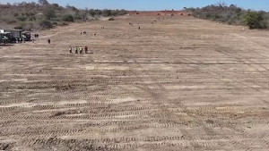 Construction de route