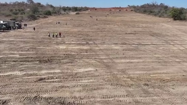 Construction de route