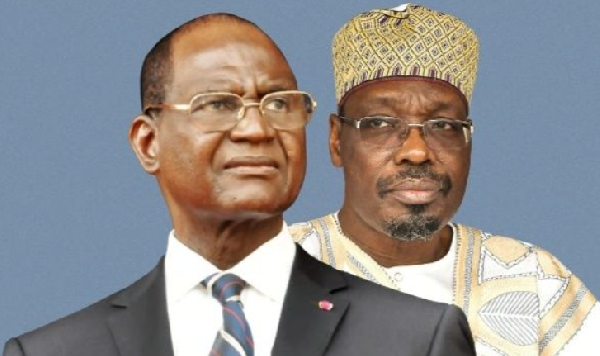 Bello Bouba Maigari et Issa Bakary Tchiroma