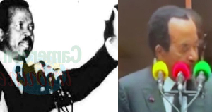 Paul Biya en 1982 et en 2025