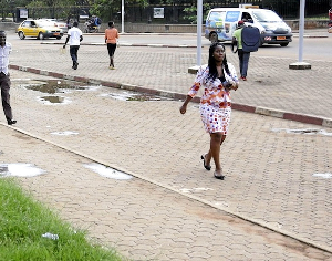 Dans Une Rue Camerounaise