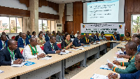 Responsables municipaux camerounais réunis pendant une session de formation