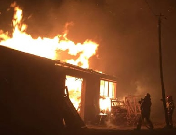 Intervention des pompiers
