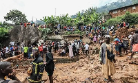 Éboulement de terrain (photo d'illustration)