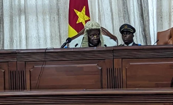 Clément Atangana, président du Conseil constitutionnel