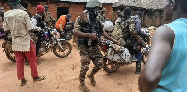 Les militaires camerounais lors de l'opération de représailles