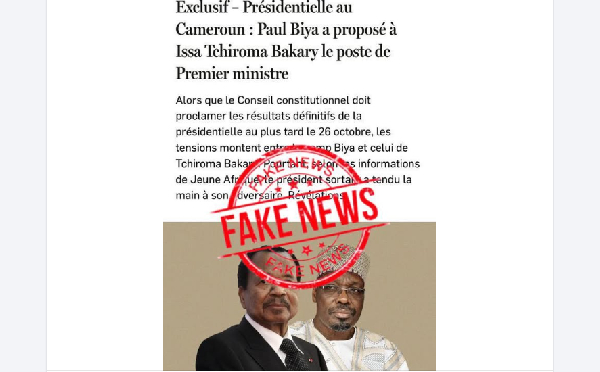 Jeune Afrique aurait menti selon Bruno Bidjang