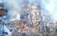 Maisons en feu à Bonamoussadi