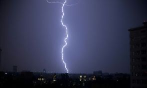 Les deux enfants ont été blessés pendant l'orage
