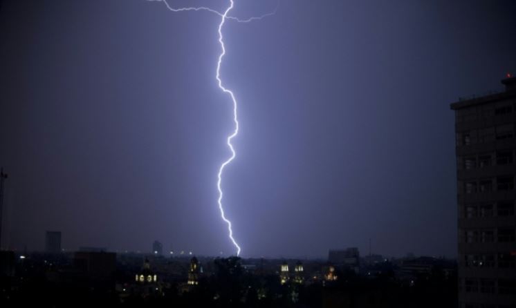 Les deux enfants ont été blessés pendant l'orage