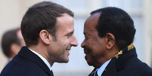 Emmanuelmacron Et Paulbiya