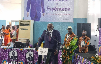 Célestin Djamen a apporté son soutien à Paul Biya