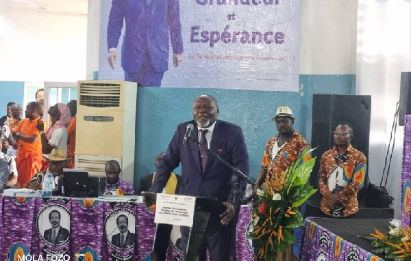 Célestin Djamen bat campagne pour Paul Biya