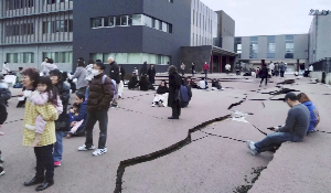 La localité de Kamchatka touchée