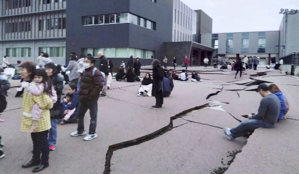 La localité de Kamchatka touchée