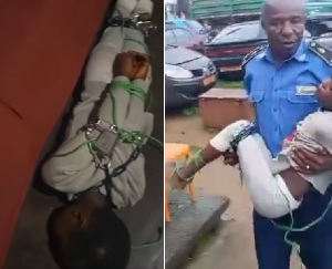 Une femme enchaîne son enfant 24 heures durant