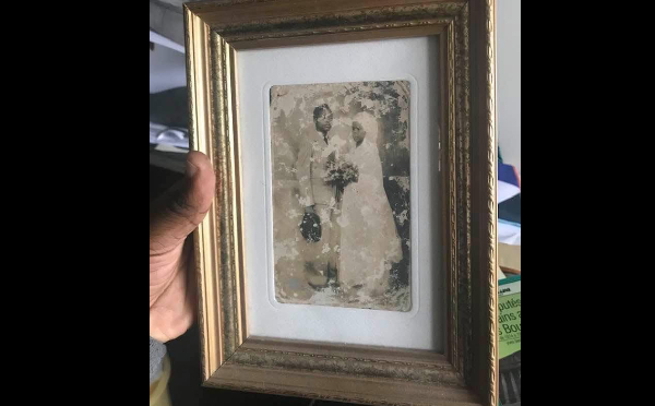 La photo de mariage de Um Nyobe