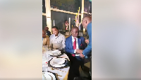 Samuel Eto'o fils, Oswald Baboke et Bruno Bidjang