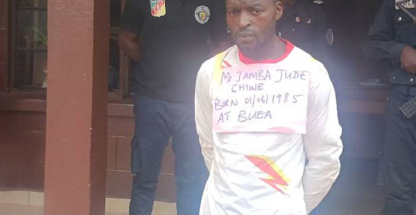 Il s'agit du nommé Jamba Jude Chiwe âgé de 41 ans