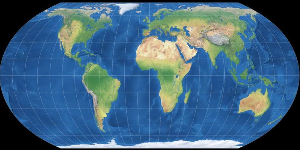 Une projection Equal Earth met en évidence la taille réelle de l’Afrique sur une carte du monde