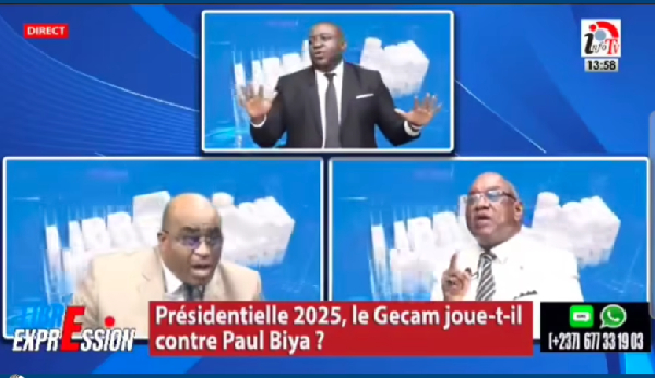 Triste scène entre deux prof d'université sur Info TV