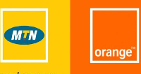 Les logos de MTN et Orange