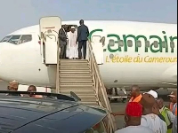Il a reçu un accueil exceptionnel à son arrivée à l’aéroport international de Maroua-Salak