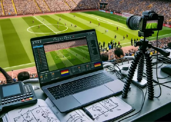 Un vrai analystes de sport à l'œuvre