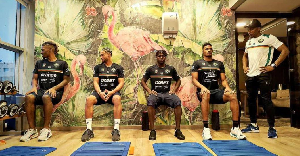 Des Lions Indomptables en pleine préparation physique Des Lions Indomptables en pleine préparation physique