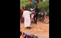 Bastonnade du policier