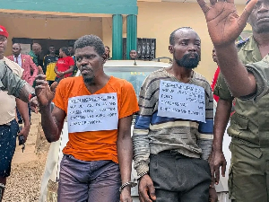 Arrestation de suspect