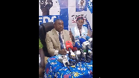 Conférence de presse de Dénis Emilien Atangana