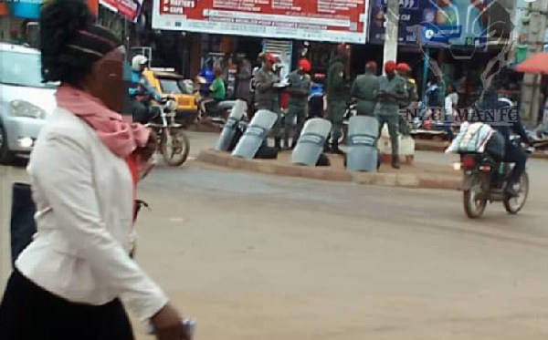 Yaoundé militarisé