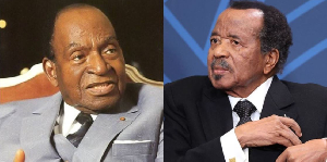 PAUL BIYA Houphouët Boigny