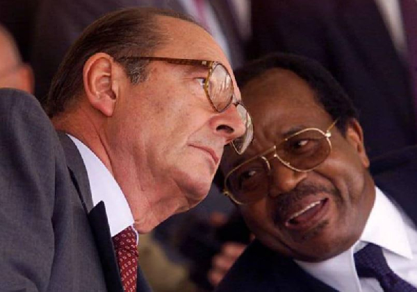 Chirac va s’empresser d’appeler Biya et Omgba Damase pour les remercier