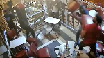 Attaque à la machette à Bastos: une caméra de surveillance capte des images incroyables