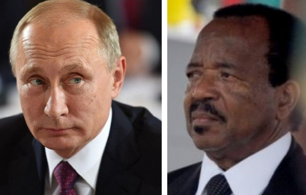 Vladimir Poutine a adressé un message de félicitations à Paul Biya