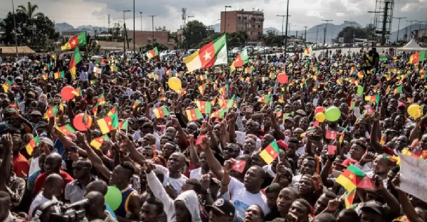 Grande manifestation au Cameroun
