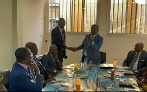 Réunion du ministre Jaques Fame Ndongo