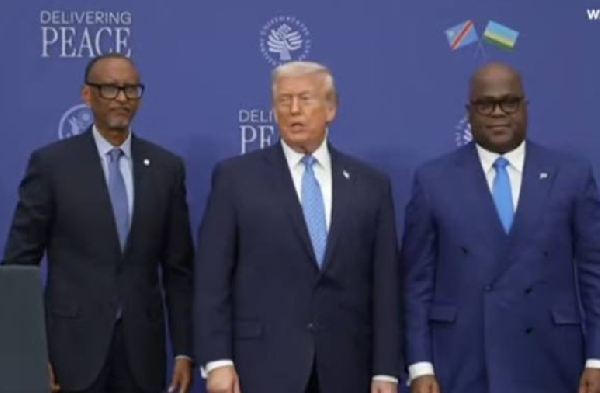 Félix Antoine Tshisékédi et Paul Kagamé ont signé un accord