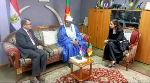 Une délégation égyptienne conduite par Mohamed Karim Sharif et le ministre du Tourisme, Gabriel Mbai