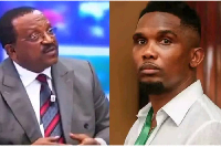 Gilbert Baongla et Samuel Eto'o