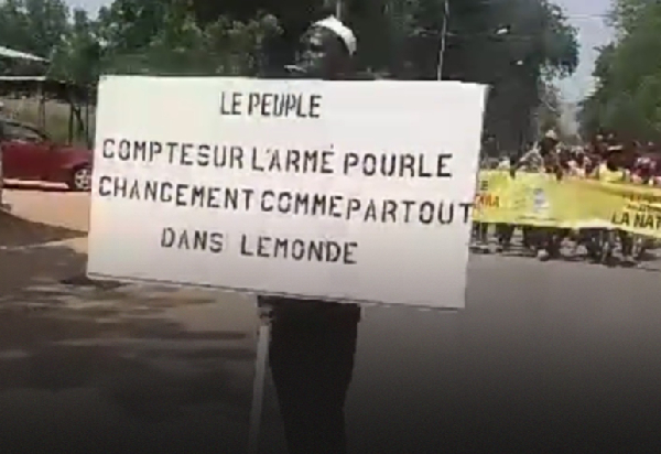 Manifestation à Garoua
