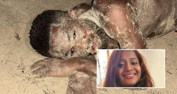 La victime avait été retrouvée gisant nue au sol la bouche ensanglantée et le visage gonflé