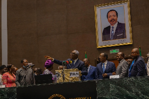 Prestation de serment de Paul Biya